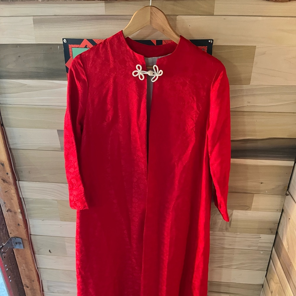 Vintage Silk Kimono-Style Jacket
